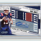 2023 Panini Absolute Mac Jones #TOTT-MJ - Tools Of The Trade Dual Patch + Auto /99 Patriots