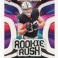 2024 Panini Rookies & Stars Brock Bowers Rookie Rush #RR-BBS - RAIDERS