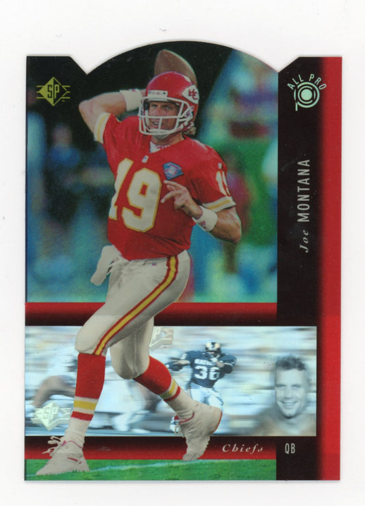 1994 Upper Deck Joe Montana #PB17 - Chiefs