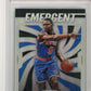 2019 Panini Prizm RJ Barrett #27-Emergent Silver Prizm