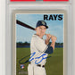 2019 Topps Heritage Jake Bauers #JBA - PSA 10 RC Real One Autographs RAYS
