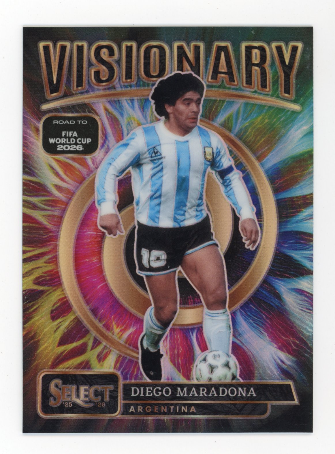2025-26 Panini Select Diego Maradona Visionary #18
