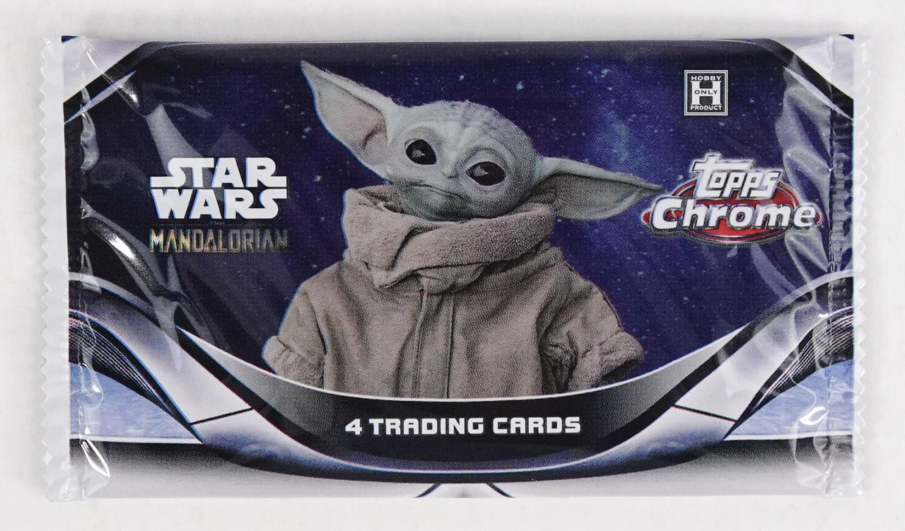 2022 Topps Chrome Star Wars The Mandalorian Beskar Edition Hobby Pack