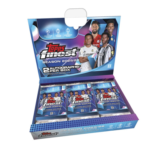 2025-26 Topps Finest Soccer Hobby Box