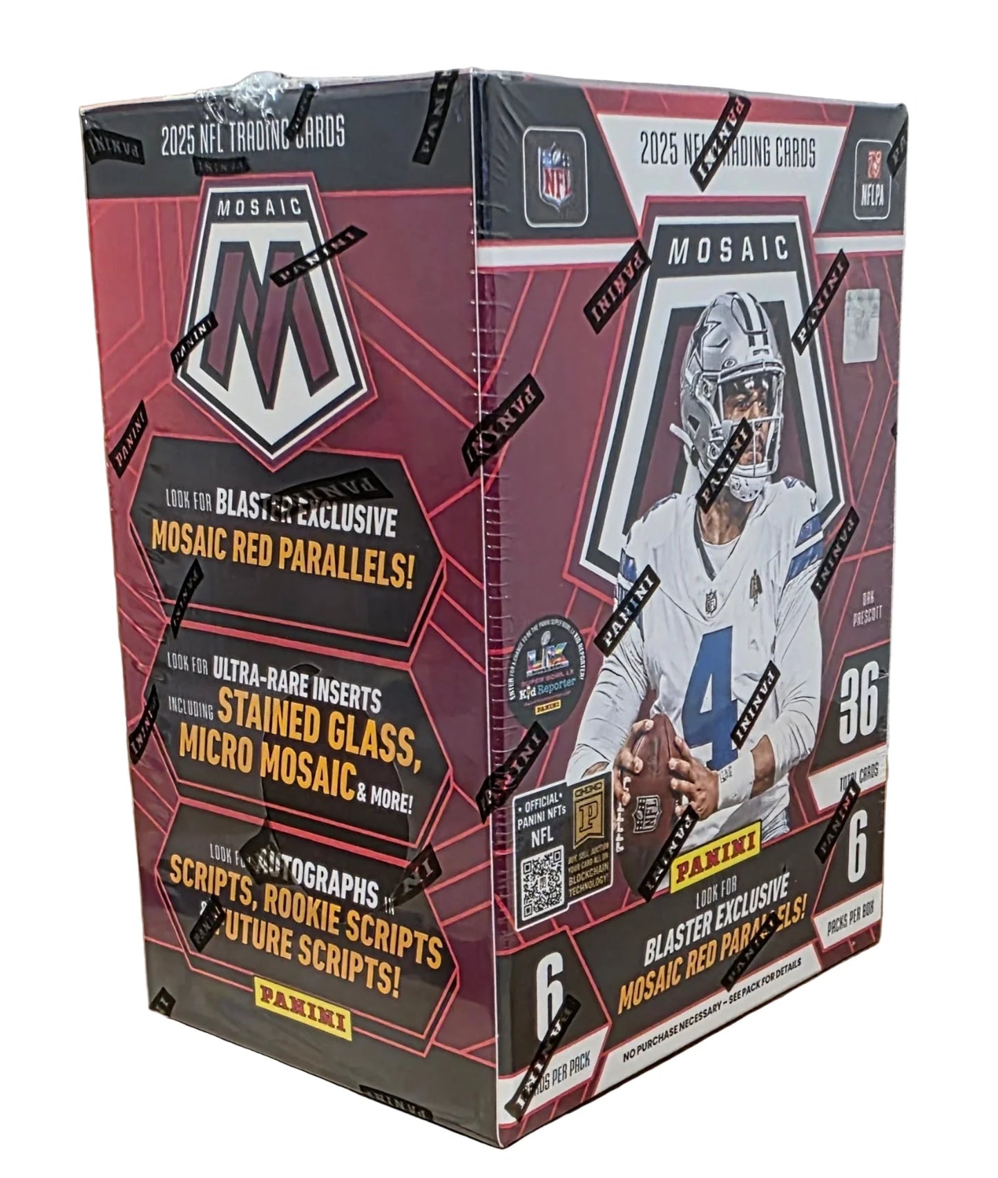 2025 Panini Mosaic Football Hobby Blaster Box