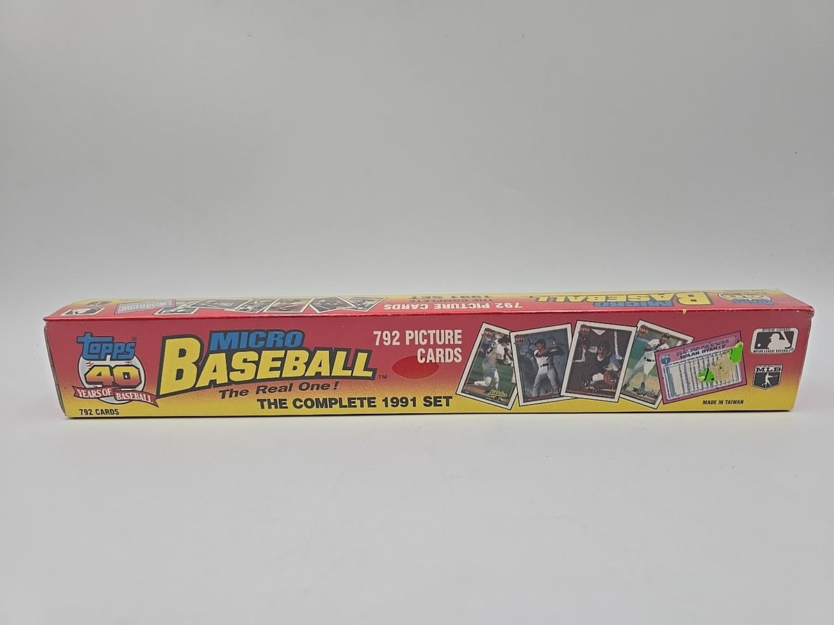 1991 Topps Micro Baseball Complete Set