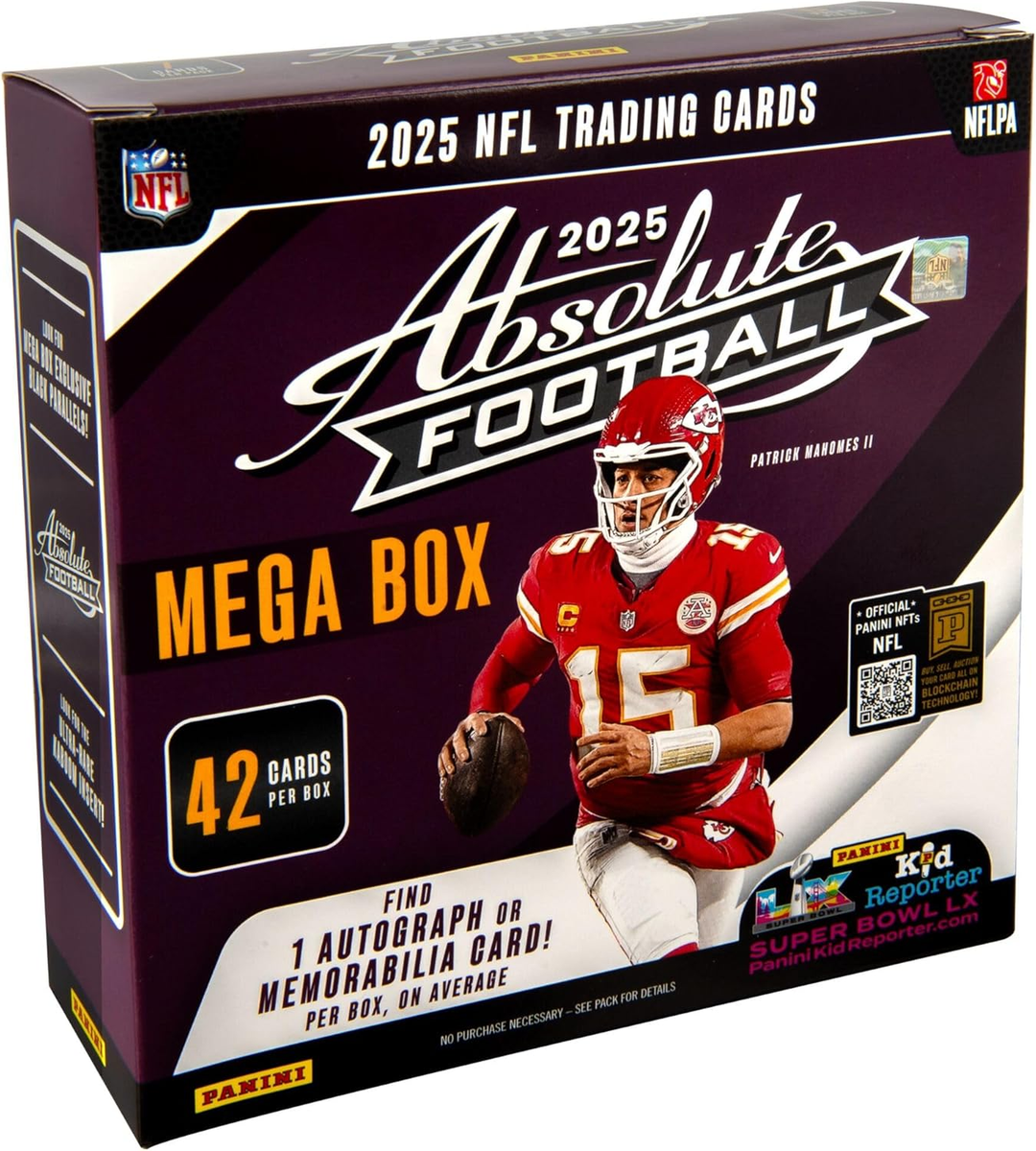 2025 Panini Absolute Football Mega Retail Box