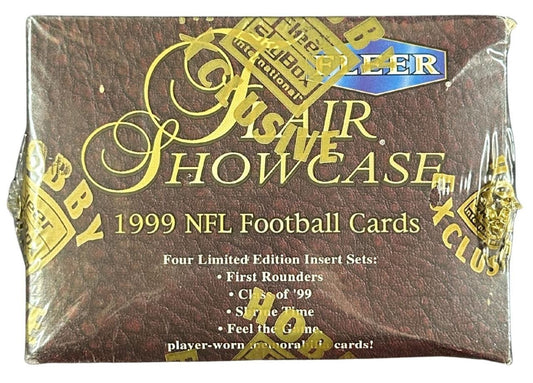 1999 Fleer Flair Showcase Football Hobby Box