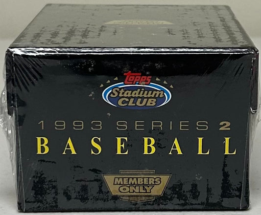 1993 Topps Stadium Club Members Only Series 2 Baseball Box