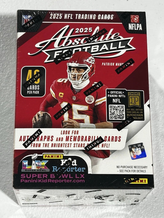 2025 Absolute Football Hobby Blaster Box