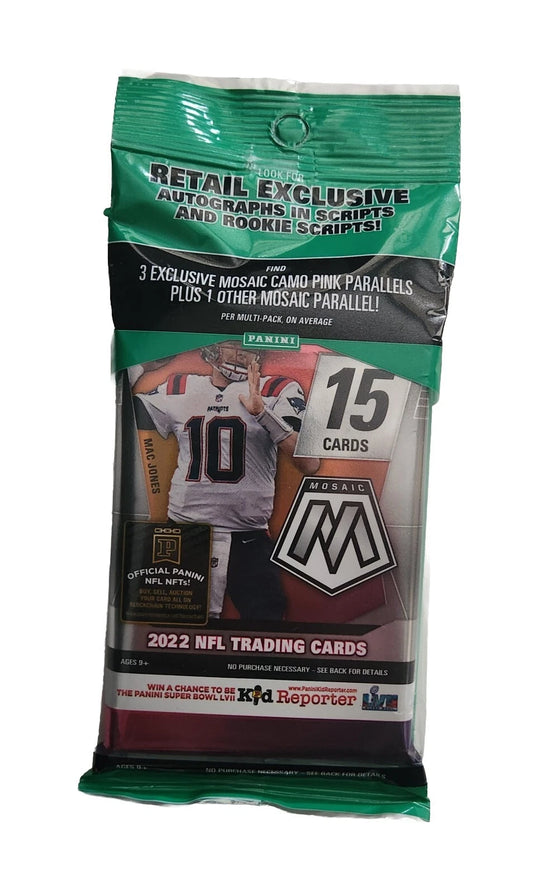 2022 Panini Mosaic Football Cello Pack