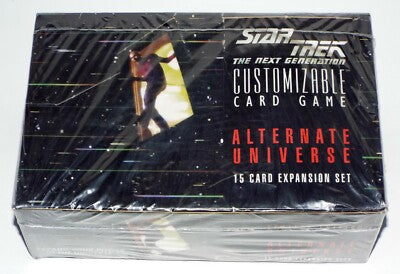 1995 Star Trek CCG Alternative Universe Limited Edition Booster Box