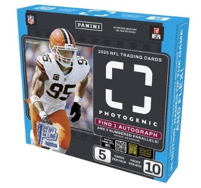 2025 Panini Photogenic Hobby Football Box
