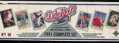 1991 Upper Deck Baseball Complete Set Box