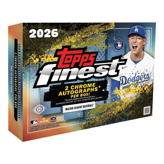 2026 Topps Finest Baseball Hobby Box