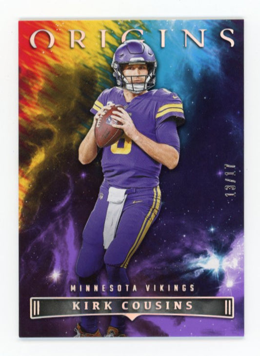 2022 Panini Origins Kirk Cousins #52 - #/17 Vikings