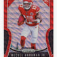 2019 Panini Prizm Mecole Hardman Jr. RC #345 - Red Wave #/149 Chiefs