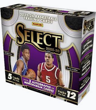 2025-26 Panini Select Basketball Hobby Box