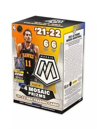 2021/22 Panini Mosaic Basketball Hobby Blaster Box