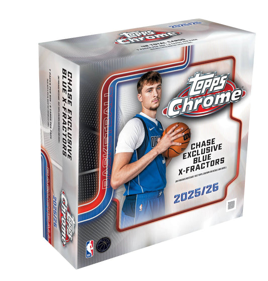 2025-26 Topps Chrome Hobby Mega Basketball Box