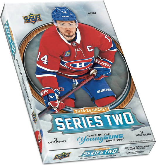 2025-26 Upper Deck Series Two Hockey Hobby Box