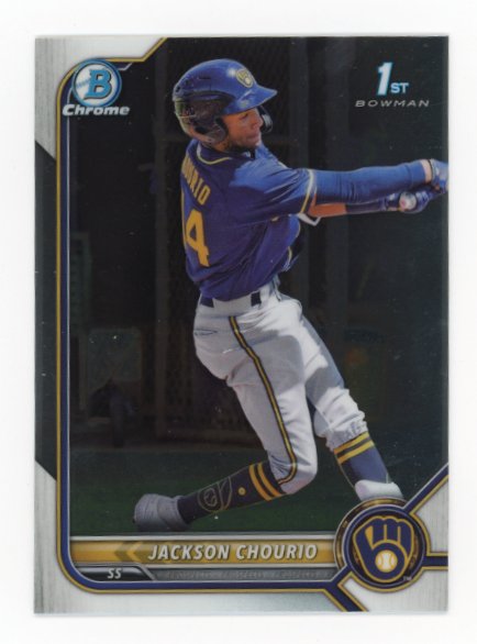 2022 Bowman Chrome Jackson Chourio 1st #BCP-79