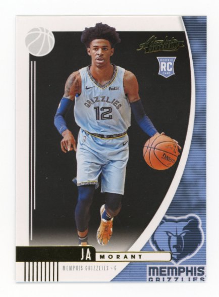 2019/20 Panini Absolute Memorabilia Ja Morant RC #72