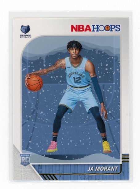 2019/20 Panini NBA Hoops Ja Morant RC #259 - Snow