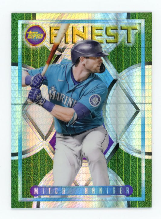 2022 Topps Finest Mitch Haniger #192 - #/35 Hyper