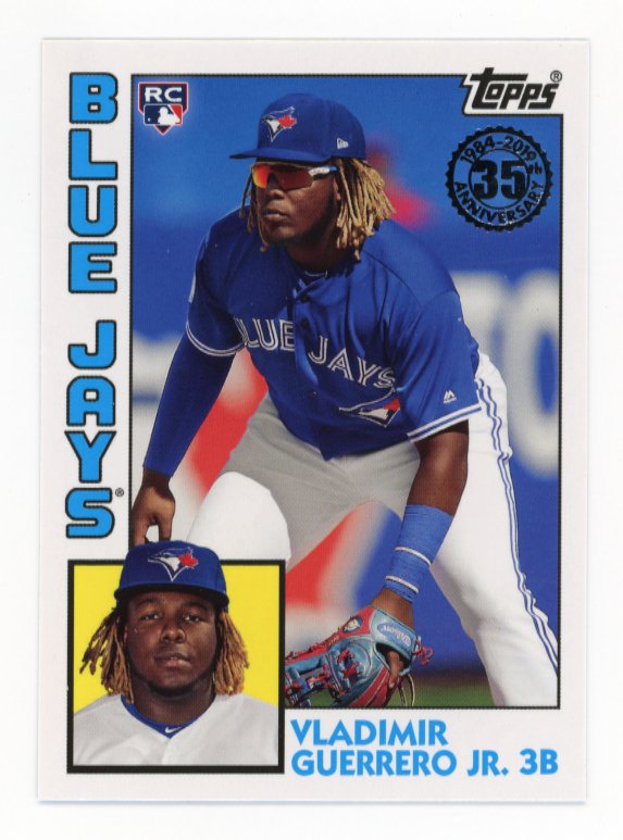 2019 Topps 35th Anniversary Vladimir Guerrero Jr RC #84-10