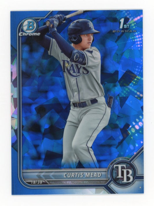 2022 Topps Bowman Sapphire First Curtis Mead #BCP-10