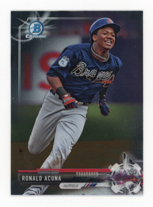 2017 Bowman Chrome Ronald Acuna Jr. #BDC-39