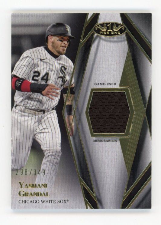 2022 Topps Tier One Yasmani Grandal #T1R-YG - #/349 Relic