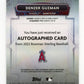 2022 Topps Bowman Sterling Denzer Guzman #PA-DG - #/150 Refractor Autograph
