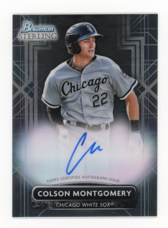 2022 Topps Bowman Sterling Colson Montgomery #PA-CM - Autograph