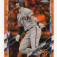 2021 Topps Chrome Curt Casali #US202 - #/25 Orange Sapphire