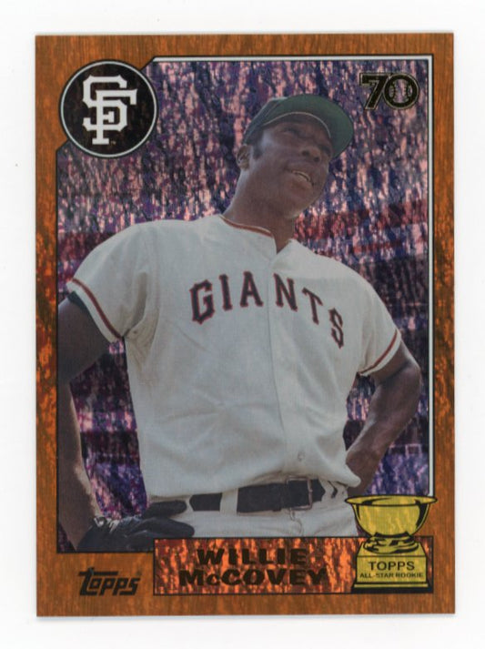 2021 Topps Chrome Willie McCovey #656 - #/75