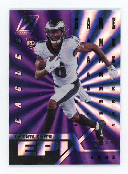 2021 Panini Zenith DeVonta Smith #EP-3 - #/25