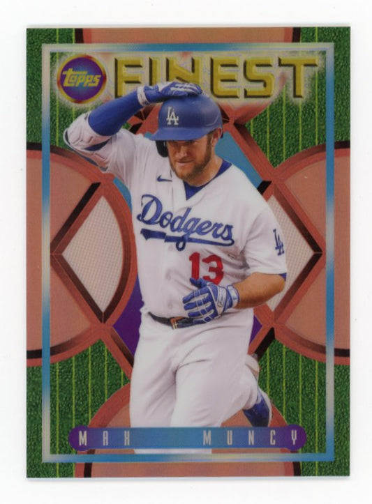 2022 Topps Finest Max Muncy #185 - #/15