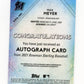 2021 Bowman Sterling Max Meyer #BSPA-MM - #/99 Sparkle Autograph