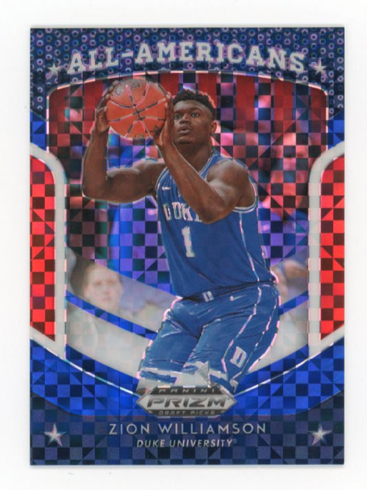 2019 Panini Prizm Zion Williamson All-American #100 - #/99