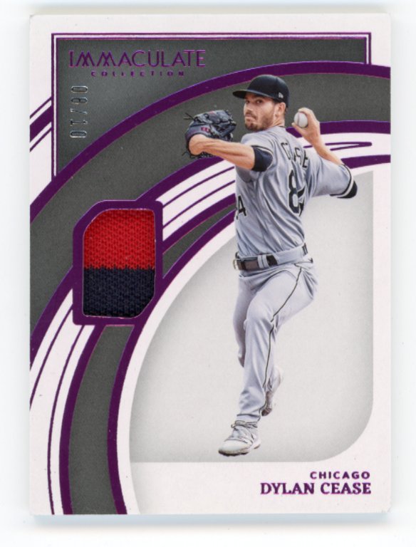 2022 Panini Immaculate Collection Dylan Cease #99 - #/10 Patch