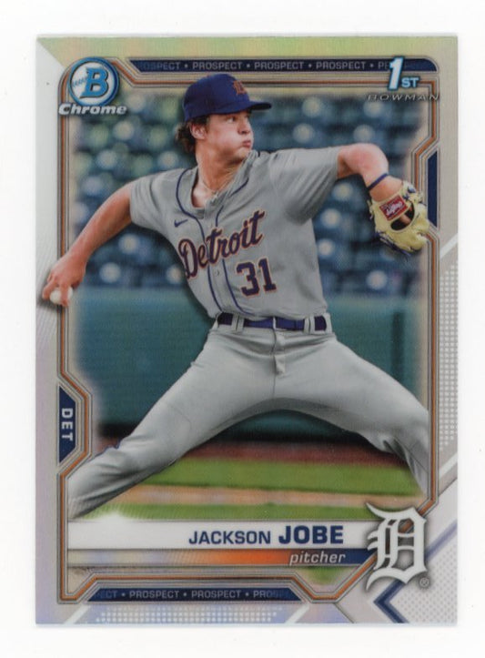 2021 Topps Bowman Chrome Jackson Jobe 1st Bowman #BDC-69 - Refractor