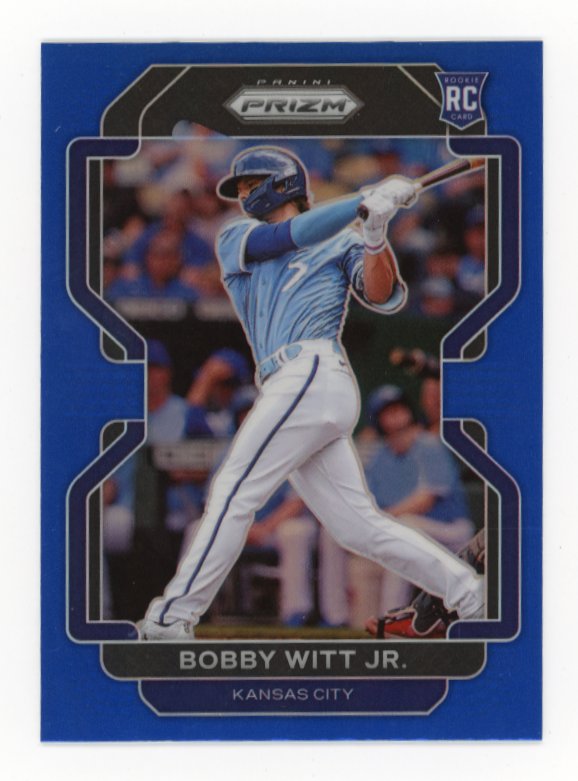 2022 Panini Prizm Bobby Witt Jr #33 - Blue Ref