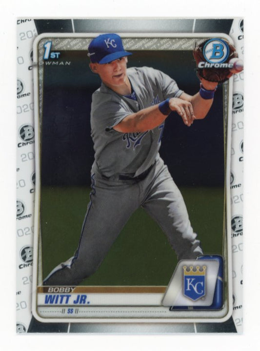 2020 Bowman Chrome Bobby Witt Jr. #BCP-25