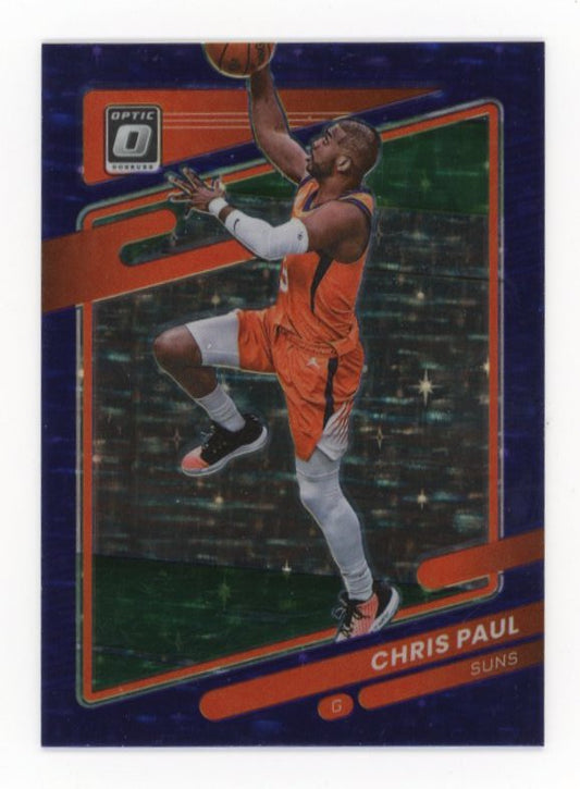 2021-22 Panini Donruss Optic Chris Paul #115 - FOTL Purple Stars #/13