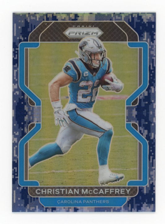 2021 Panini Prizm Christian McCaffrey #315 - Camo #/25