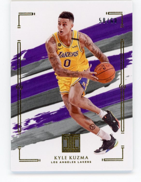 2020/21 Panini Impeccable Kyle Kuzma #64 - #/60