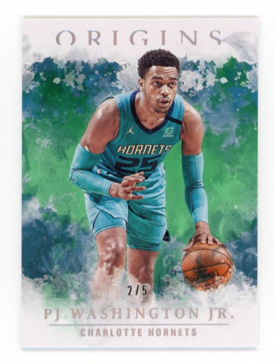 2020/21 Panini Origins PJ Washington Jr. #10 - #/5