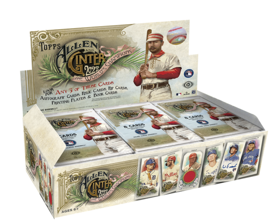 2022 Topps Allen and Ginter Baseball Hobby Box